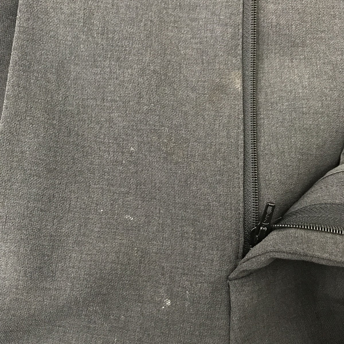 ATTACHMENT ポリエステルストレッチダブルクロス ベルト付きツータックワイドパンツスラックスAP51-026 古着・中古-6枚目のアイテム画像
