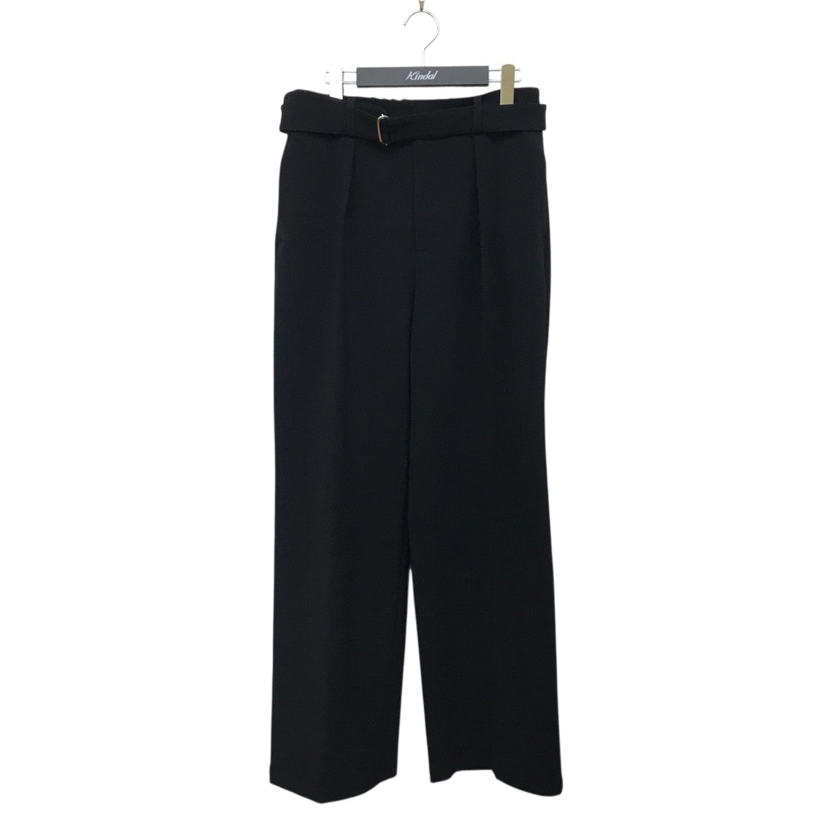 ATTACHMENT PE STRETCH DOUBLE CLOTH BELTED TROUSERSスラックスAP51-024 古着・中古-1枚目のアイテム画像