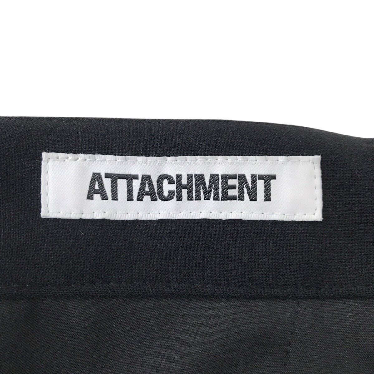 ATTACHMENT PE STRETCH DOUBLE CLOTH BELTED TROUSERSスラックスAP51-024 古着・中古-3枚目のアイテム画像