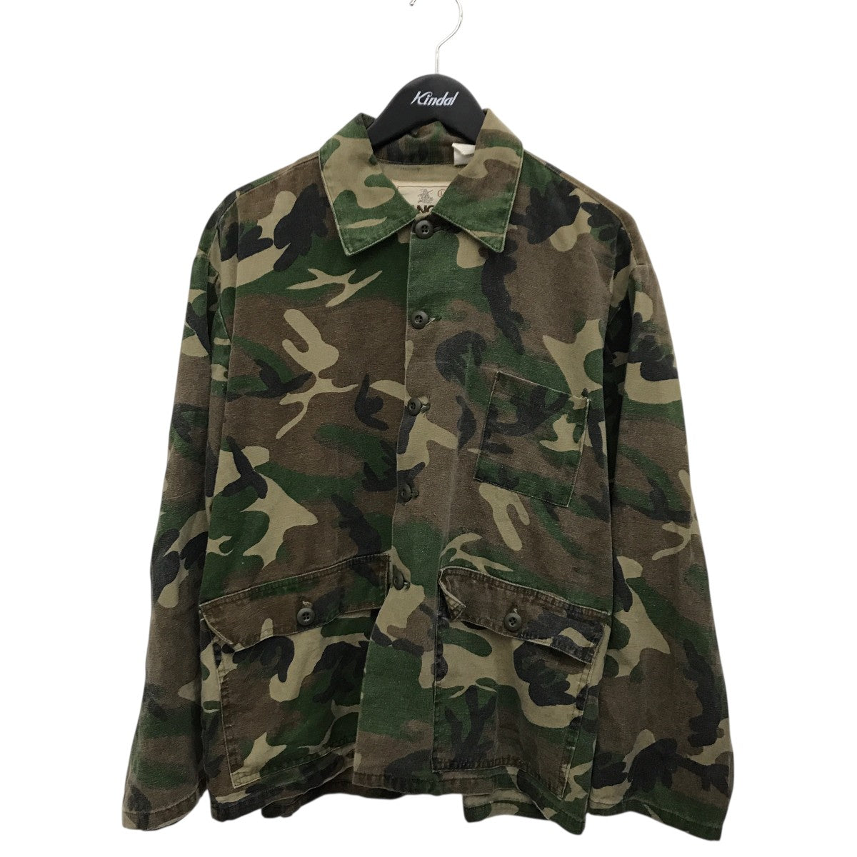 カモフラージュ柄ハンティングジャケット