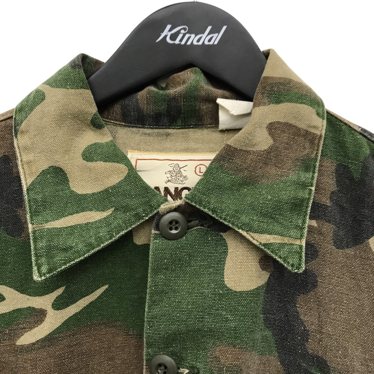 カモフラージュ柄ハンティングジャケット