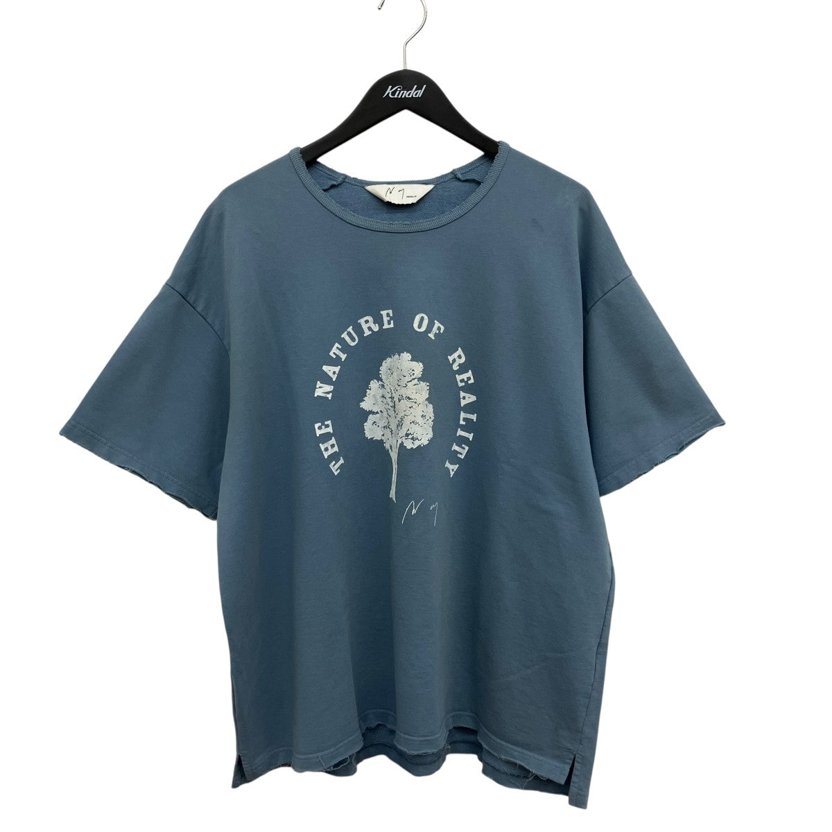 ANCELLM(アンセルム) DAMAGE AGING T-SHIRTダメージ加工半袖スウェット