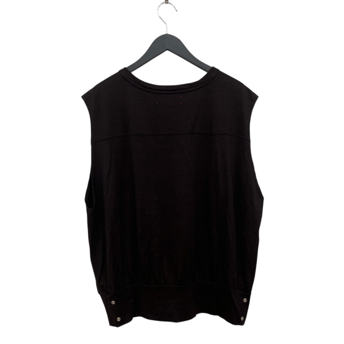 barbell object wool n s topノースリーブニットbo-24a-c01 古着・中古-2枚目のアイテム画像