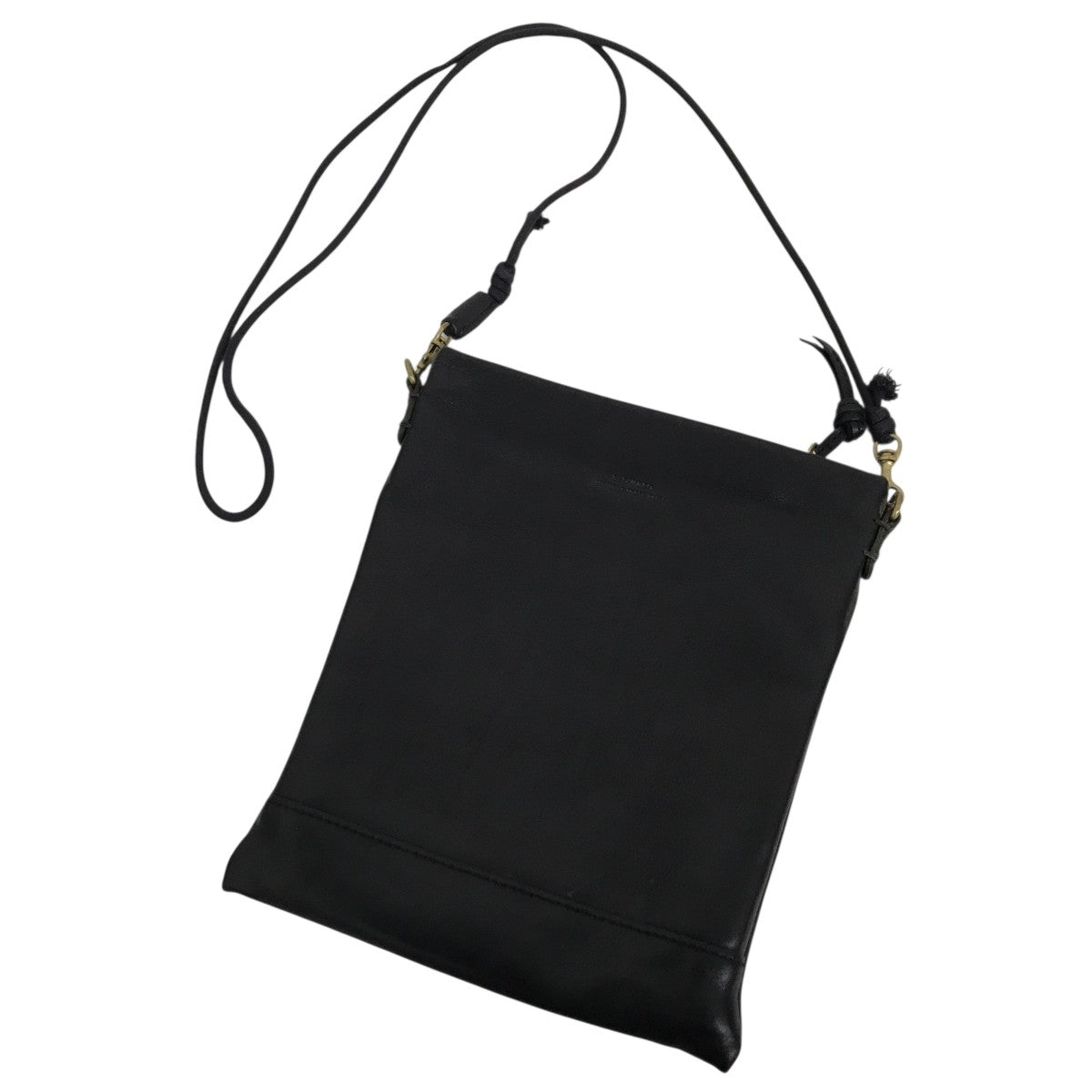 SLOW(スロウ) レザーサコッシュ ブラック｜【公式】カインドオル