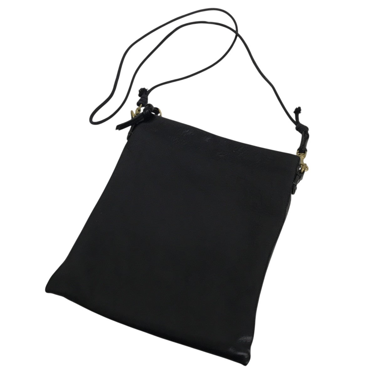 SLOW(スロウ) レザーサコッシュ ブラック｜【公式】カインドオル