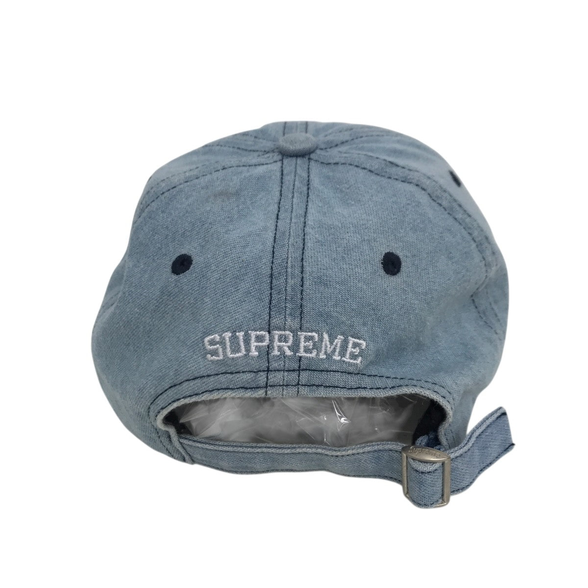 Supreme(シュプリーム) 20SSLicense Plate 6-Panel 自由の女神デニム