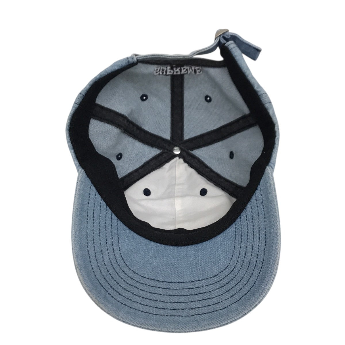 20SSLicense Plate 6-Panel  自由の女神デニムキャップ