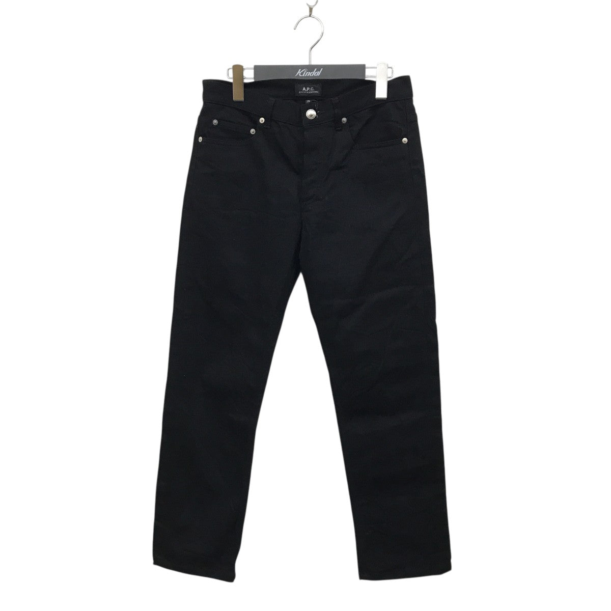 A．P．C． ブラックデニム0722 古着・中古-1枚目のアイテム画像