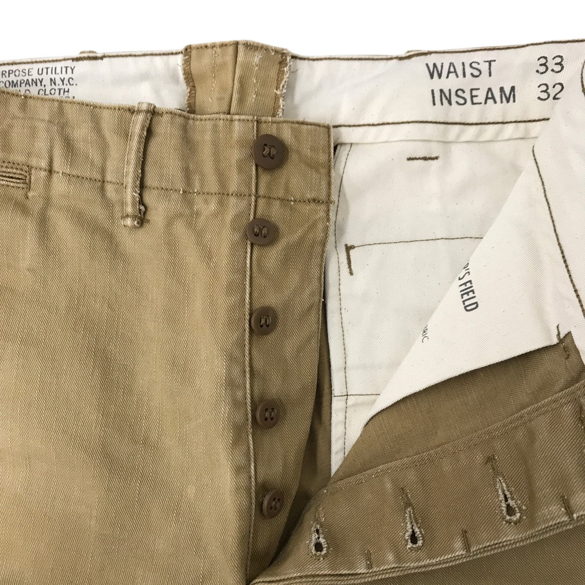 RRL オフィサーズチノパン 古着・中古-3枚目のアイテム画像