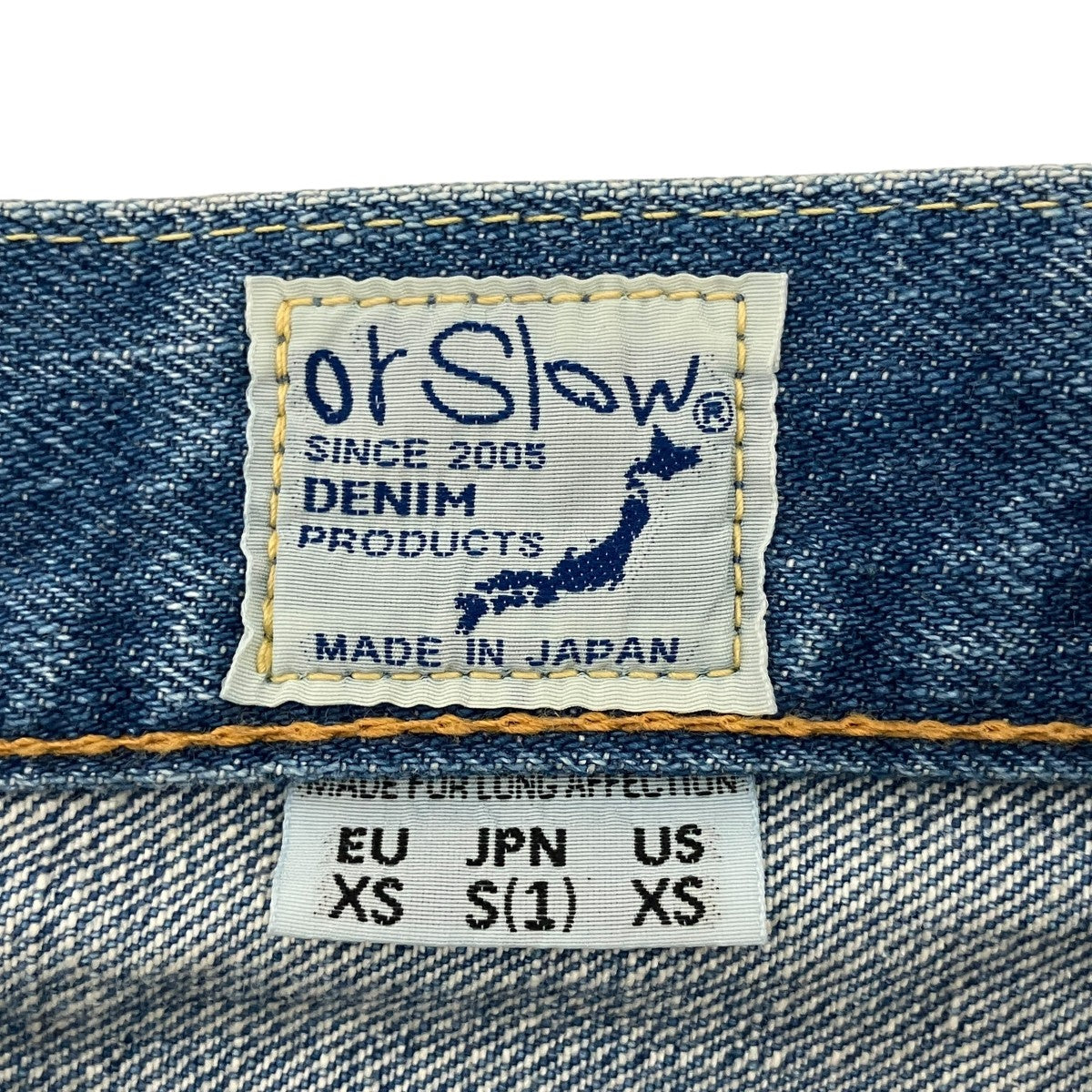 orSlow デニムパンツ 古着・中古-4枚目のアイテム画像