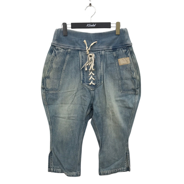 KAPITAL(キャピタル) USED加工サルエルパンツ インディゴ サイズ 1