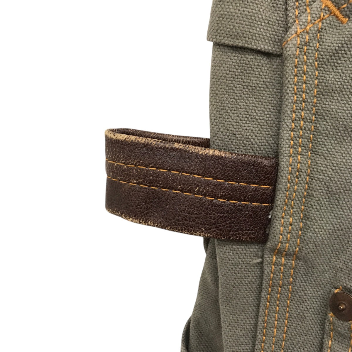 KAPITAL ランバーパンツ ダブルニーワーク キャピタル KAPITAL キャピタル 薄キャンバス ランバーパンツ - SE7EN