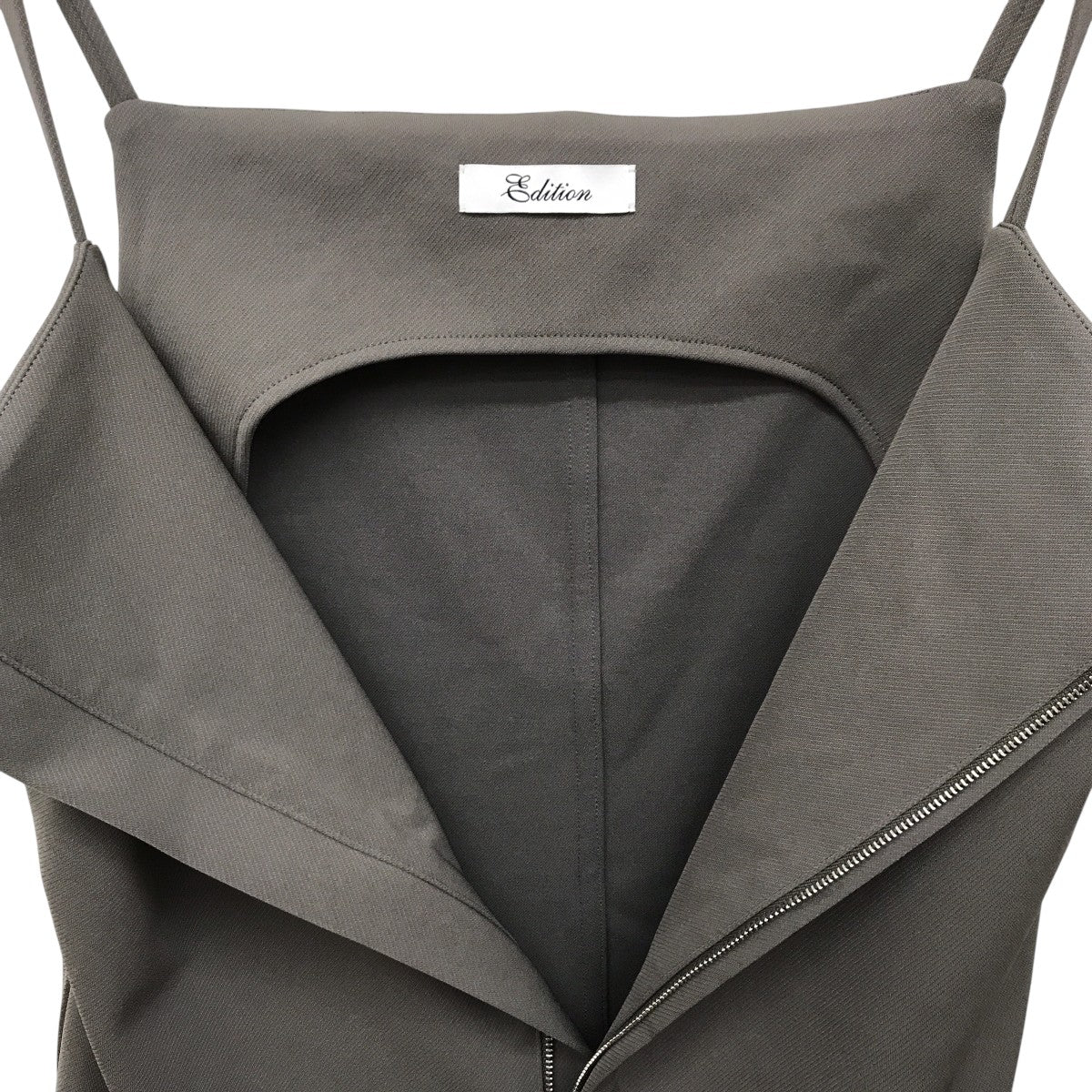 カルゼジャージー ジップトップスビスチェ34-01-51-01006