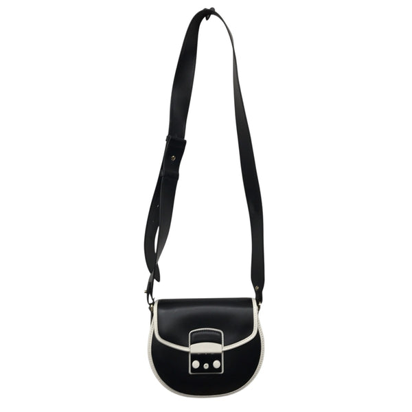 【未使用】FURLA ショルダーバッグ　ブラック FURLA（フルラ） バケツ型ショルダーバッグ ブラック : カインドオル