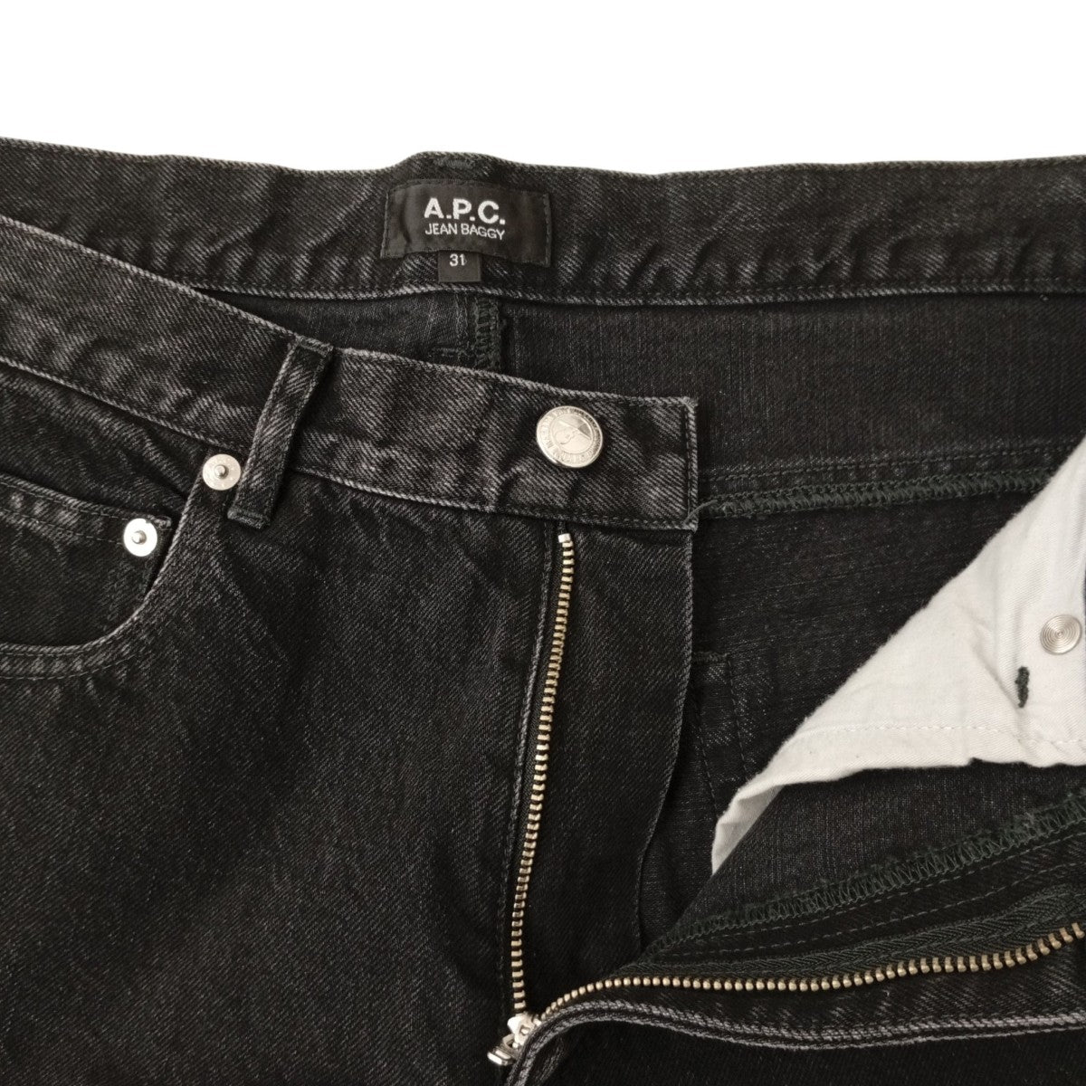 A．P．C． JEAN BAGGYデニムパンツ24186-1-64362 古着・中古-3枚目のアイテム画像