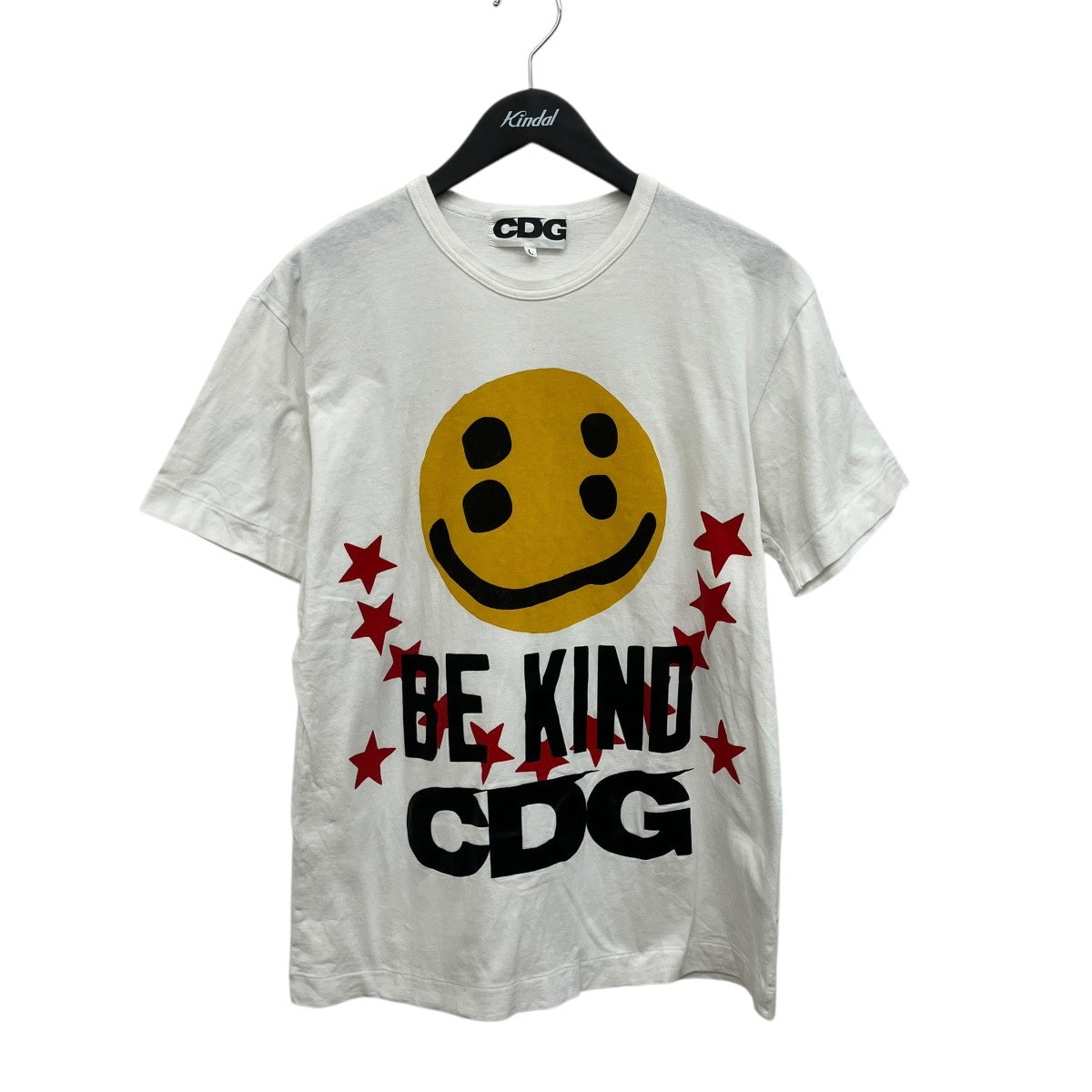 CDG CPFMカクタスプラントフリーマーケット Be KindTシャツSZ-T038 古着・中古-1枚目のアイテム画像