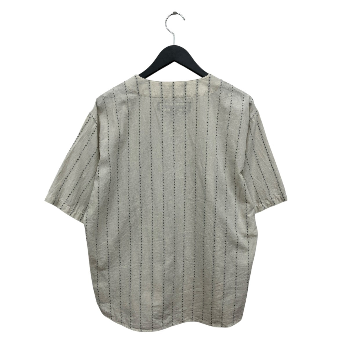 NEIGHBORHOOD DOBBY NO COLLAR SHIRT半袖シャツ251TSNH-SHM09 古着・中古-2枚目のアイテム画像