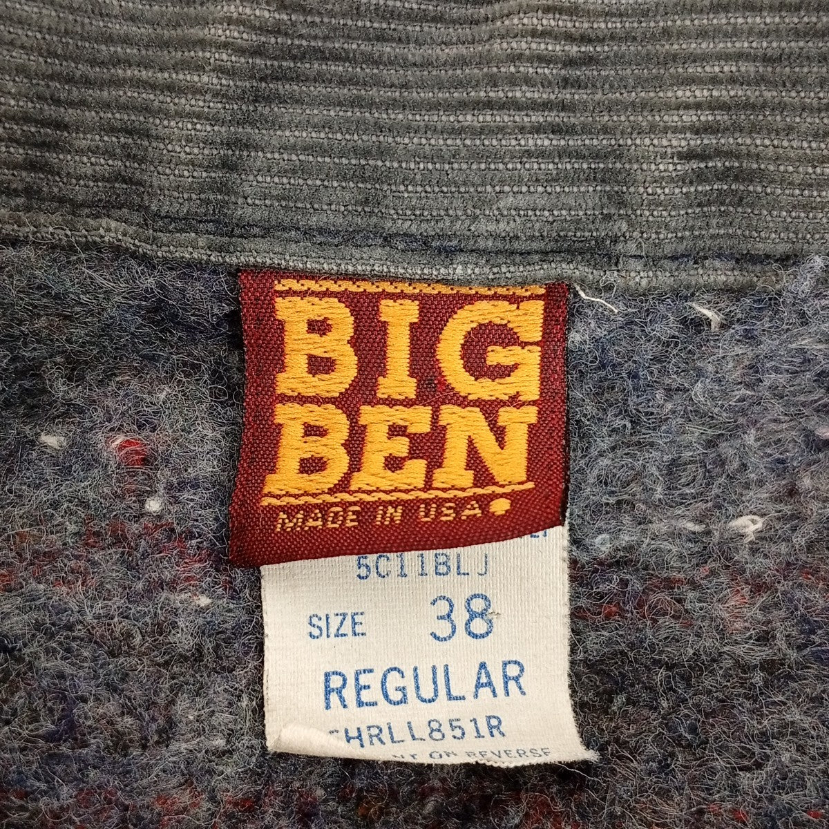 BIG BEN デニムジャケット6HRLL851R 古着・中古-4枚目のアイテム画像