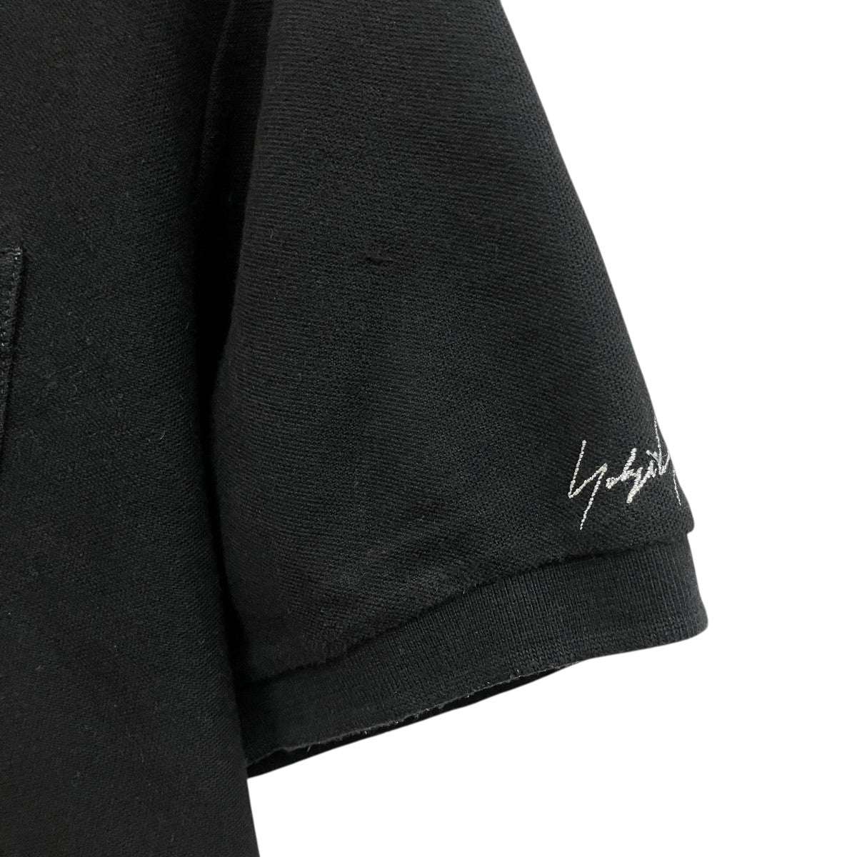 BLACK Scandal Yohji Yamamoto 袖刺繍ロゴポロシャツHJ-T30-989 古着・中古-6枚目のアイテム画像