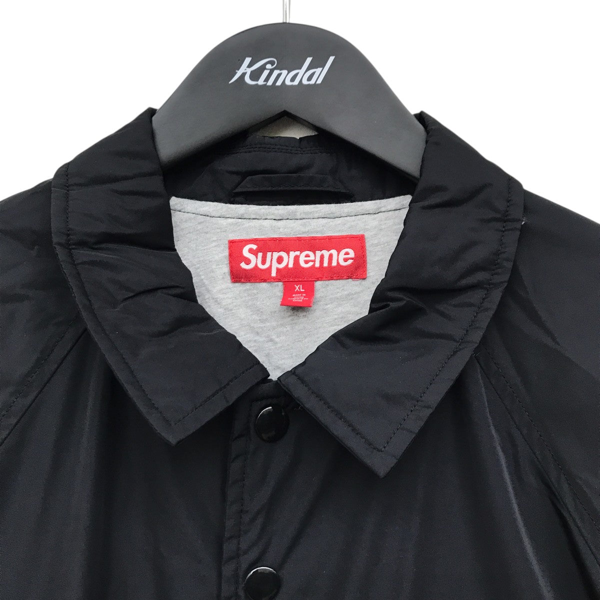 美品 Supreme オールドイングリッシュ ナイロン コーチジャケット XL 美品 Supreme オールドイングリッシュ ナイロン コーチジャケット XL