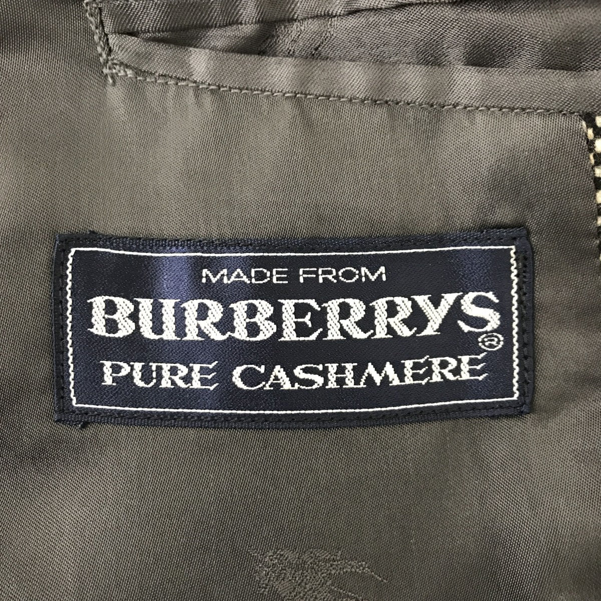 ヘリンボーンカシミア混コートWW050-980-08