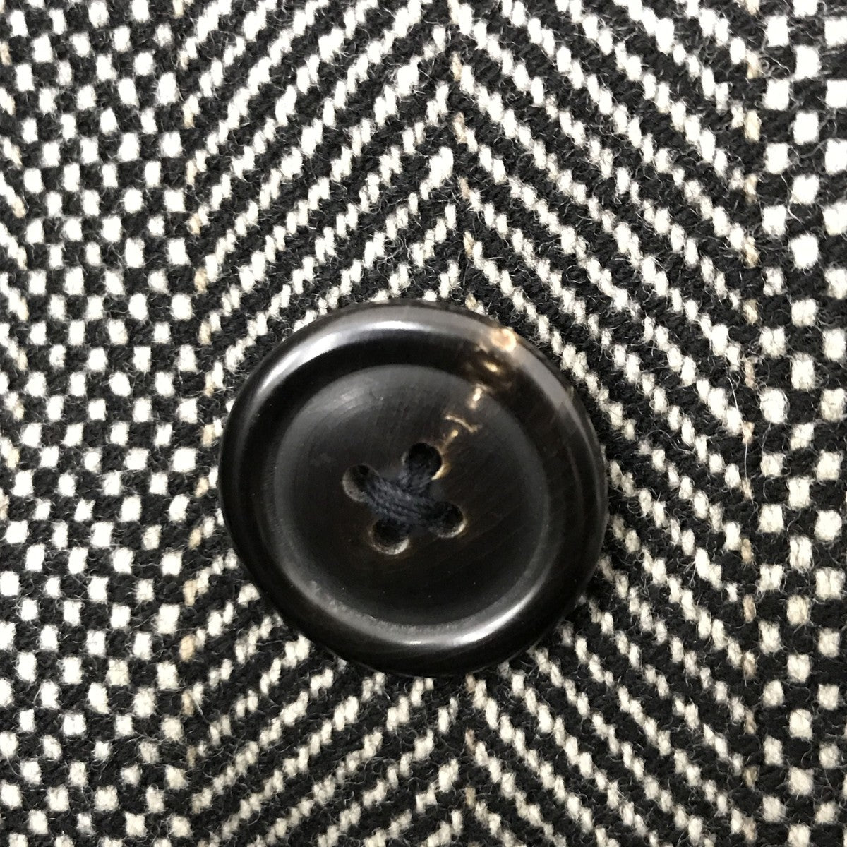 ヘリンボーンカシミア混コートWW050-980-08