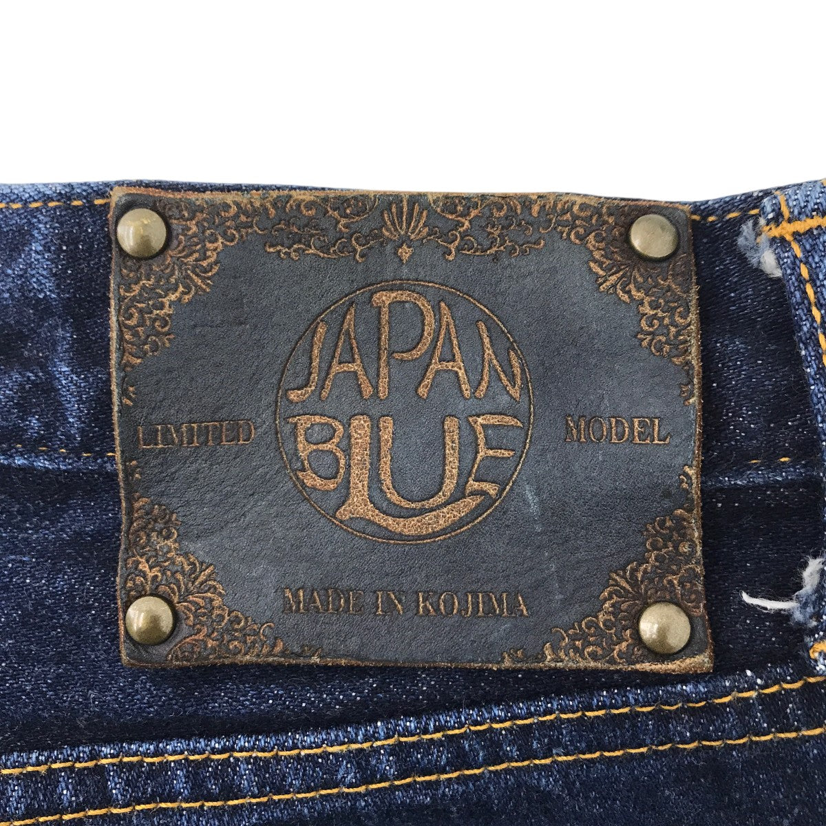 直営店限定テーパードセルビッチデニムパンツJ0413JZS