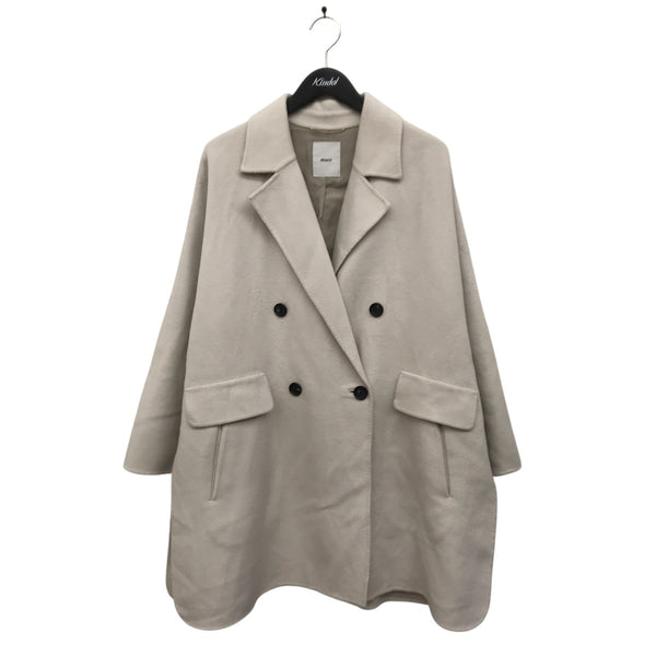 EBURE(エブール) スーパー120s ダブルビーバーショートコート