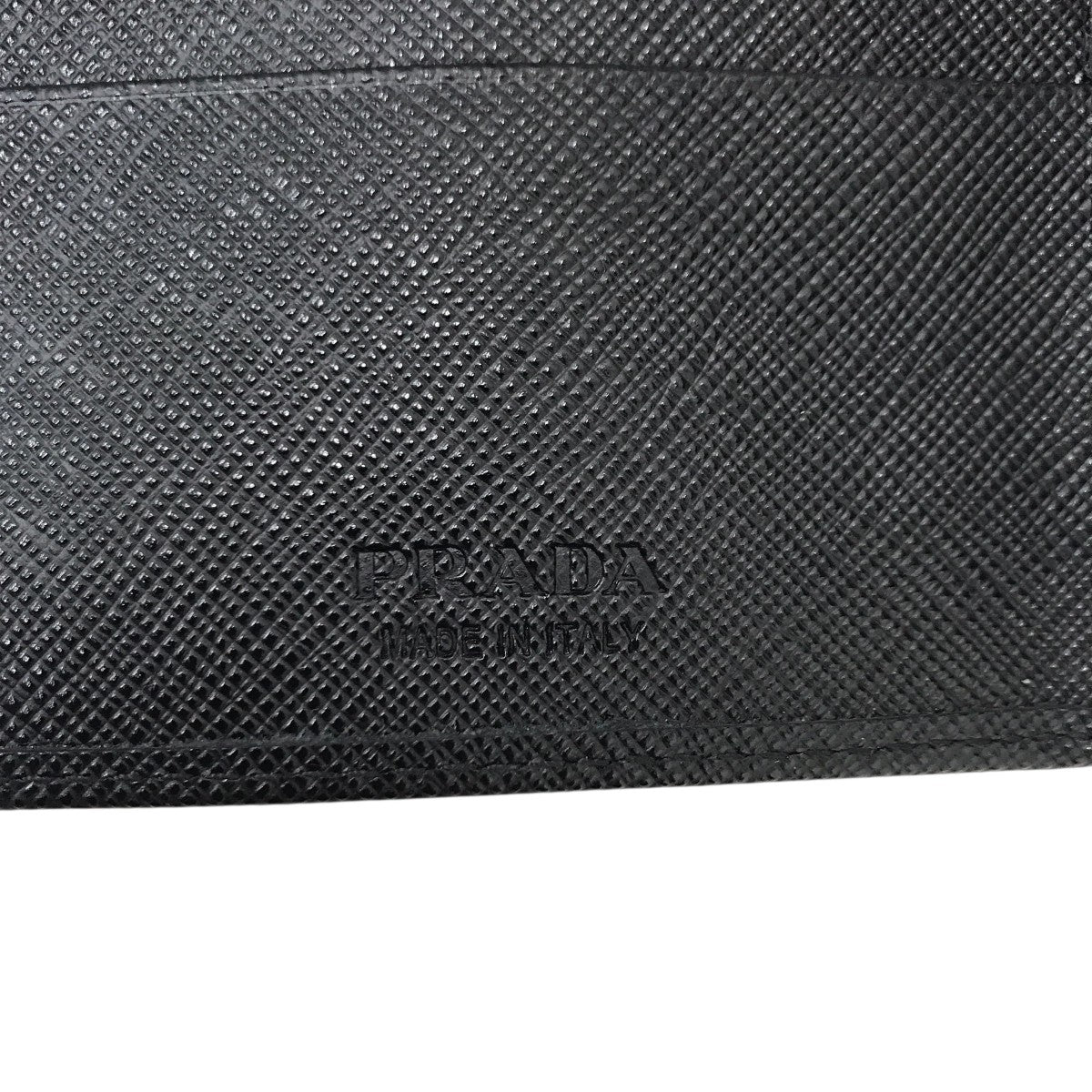 プラダ マネークリップ 美品】【希少】プラダ マネークリップ メタル