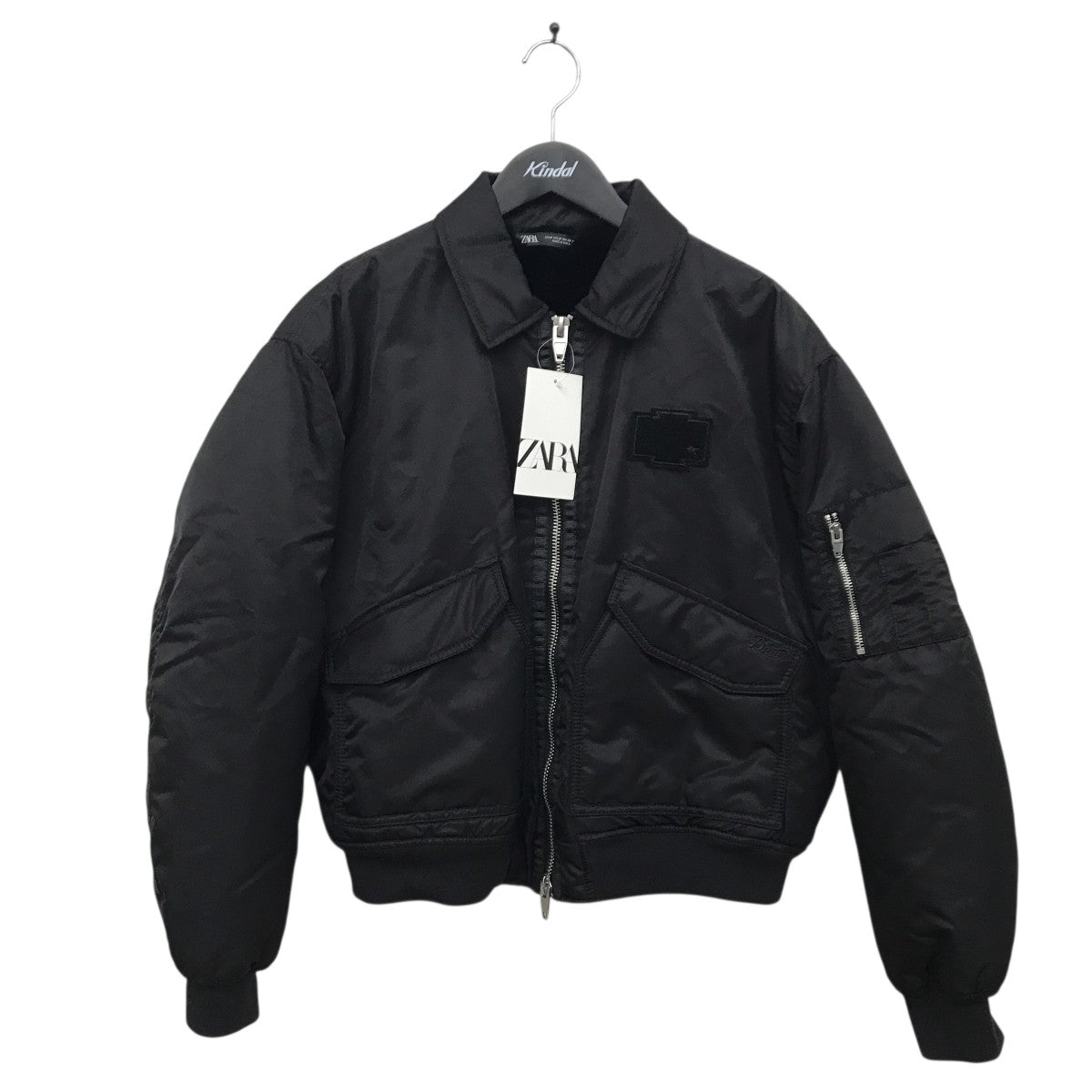 ZARA(ザラ) ダブルライダースジャケット ブラック サイズ L｜【公式