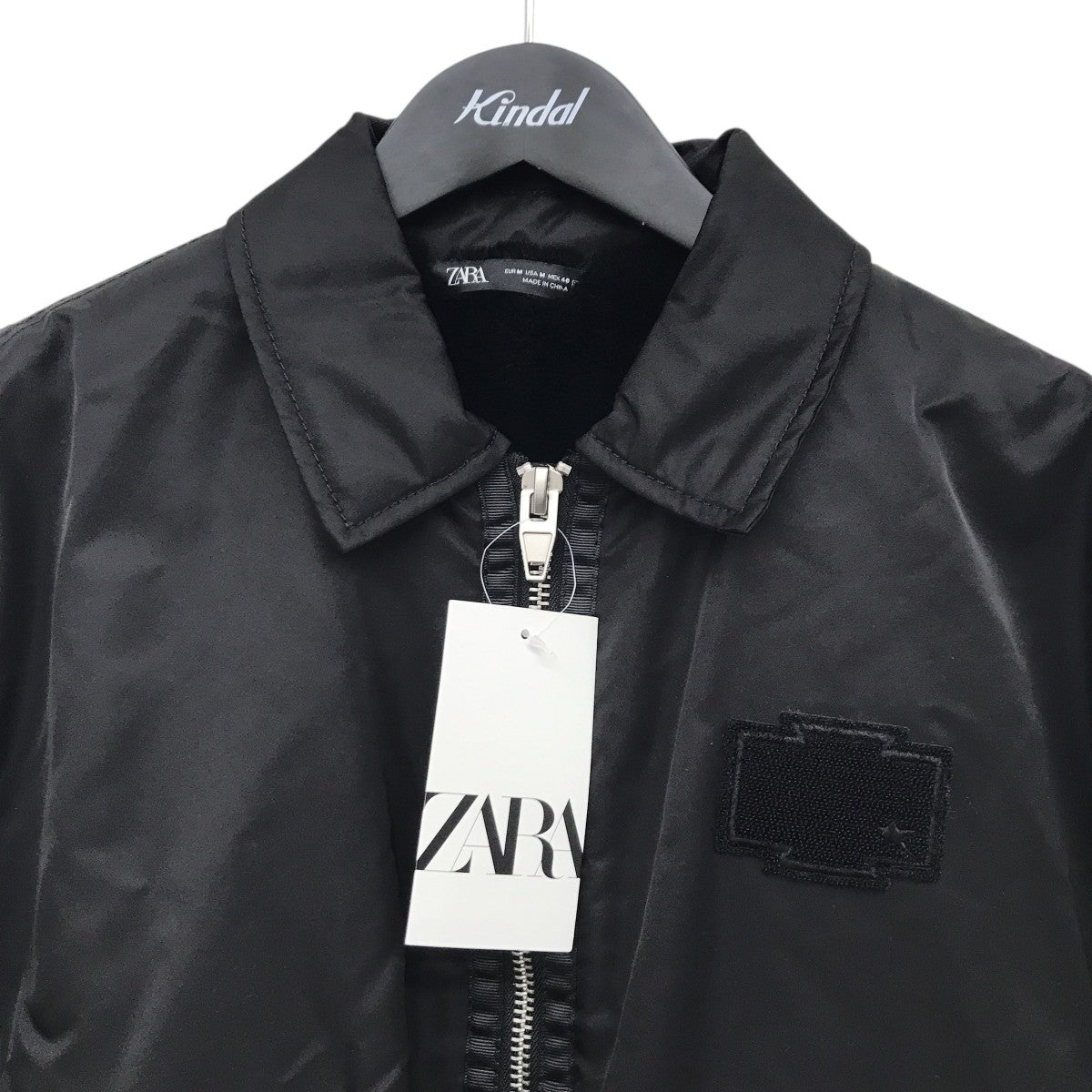 ZARA(ザラ) MA-1ジャケット ブラック サイズ M｜【公式】カインドオル
