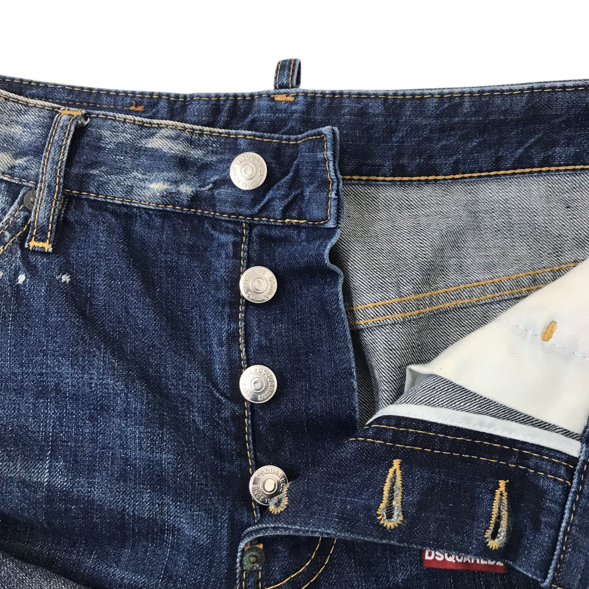 DSQUARED2 ケニーツイストデニムパンツ 古着・中古-3枚目のアイテム画像