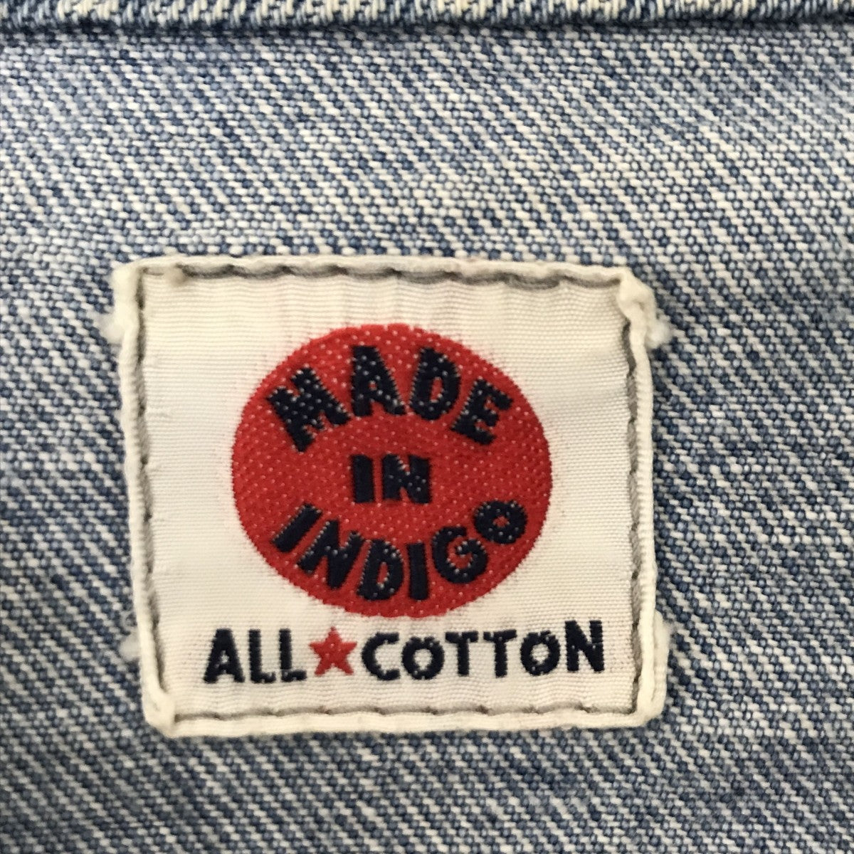 MADE IN INDIGO デニムジャケット 古着・中古-4枚目のアイテム画像