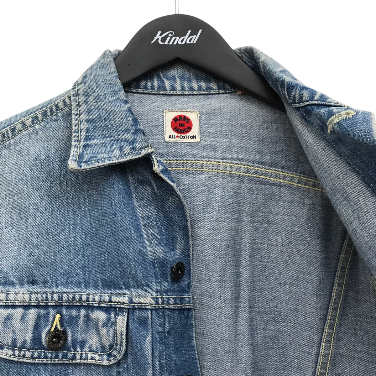 MADE IN INDIGO デニムジャケット 古着・中古-9枚目のアイテム画像
