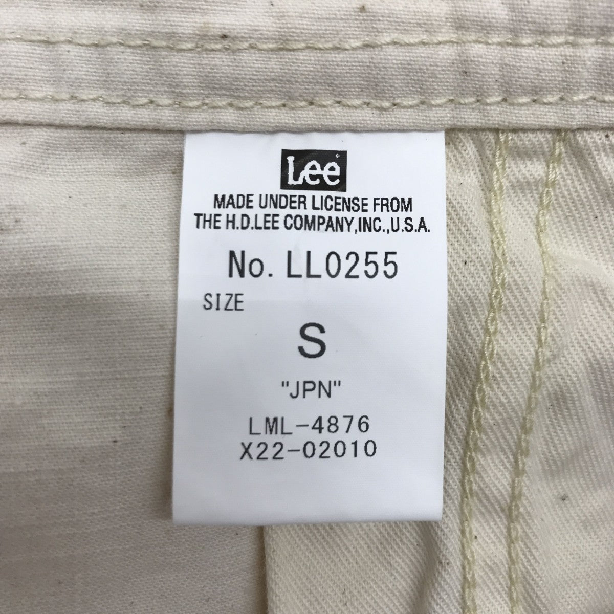 LEE オーバーオールLL0255-524 古着・中古-6枚目のアイテム画像
