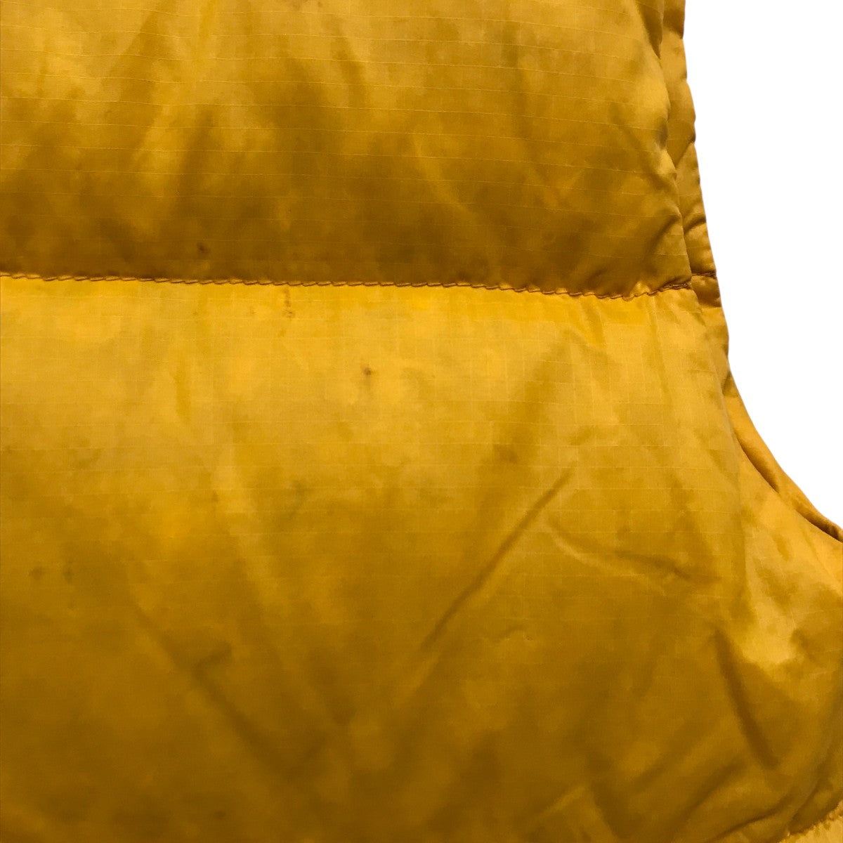 THE NORTH FACE(ザノースフェイス) 茶タグダウンベスト イエロー