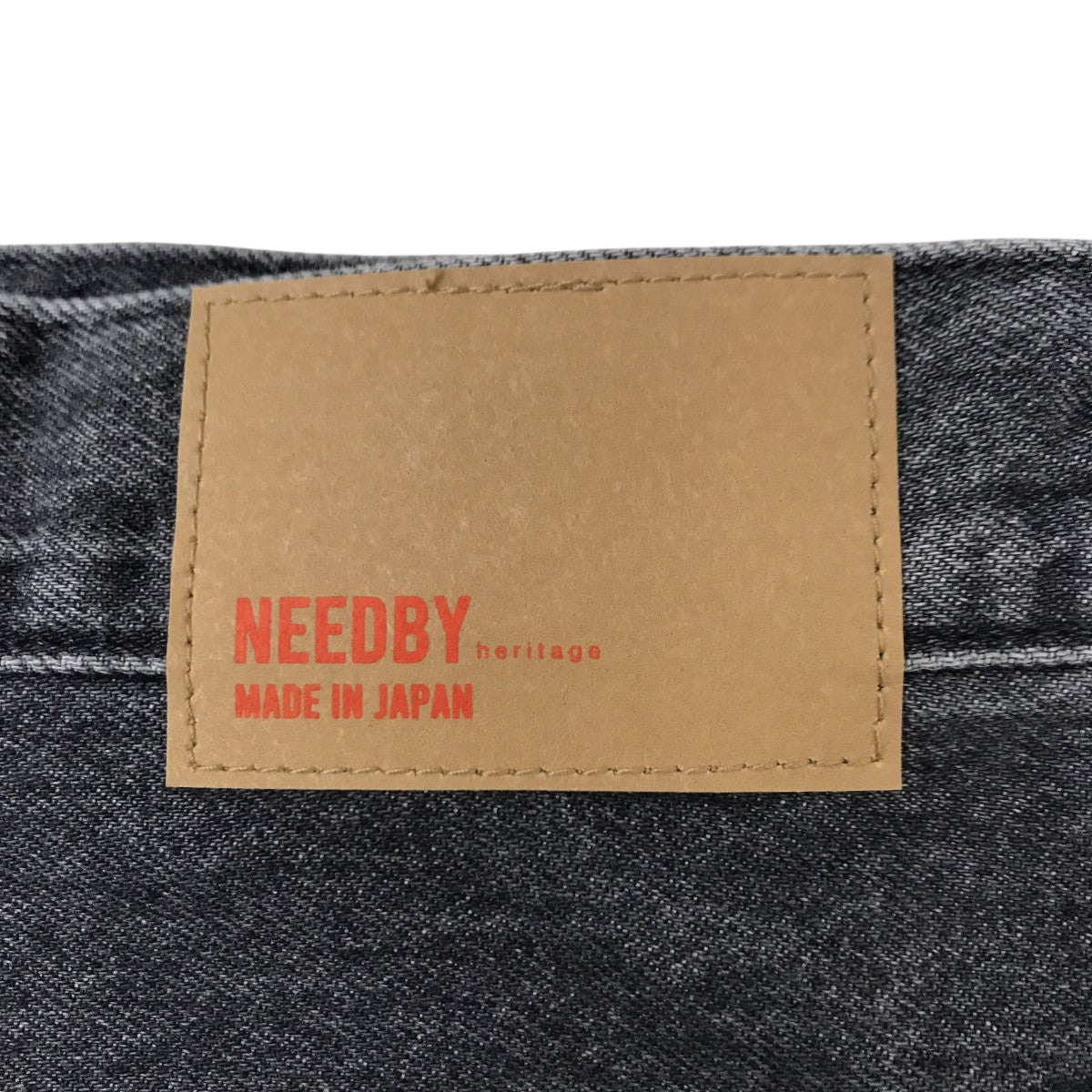 NEEDBY デニムパンツB1C703337IDG 古着・中古-5枚目のアイテム画像