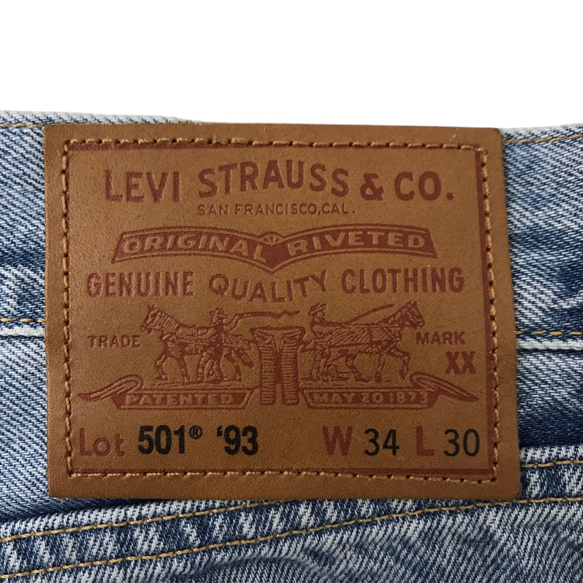 LEVI’S PReMIUM デニムパンツPC9-79830-0356 古着・中古-4枚目のアイテム画像