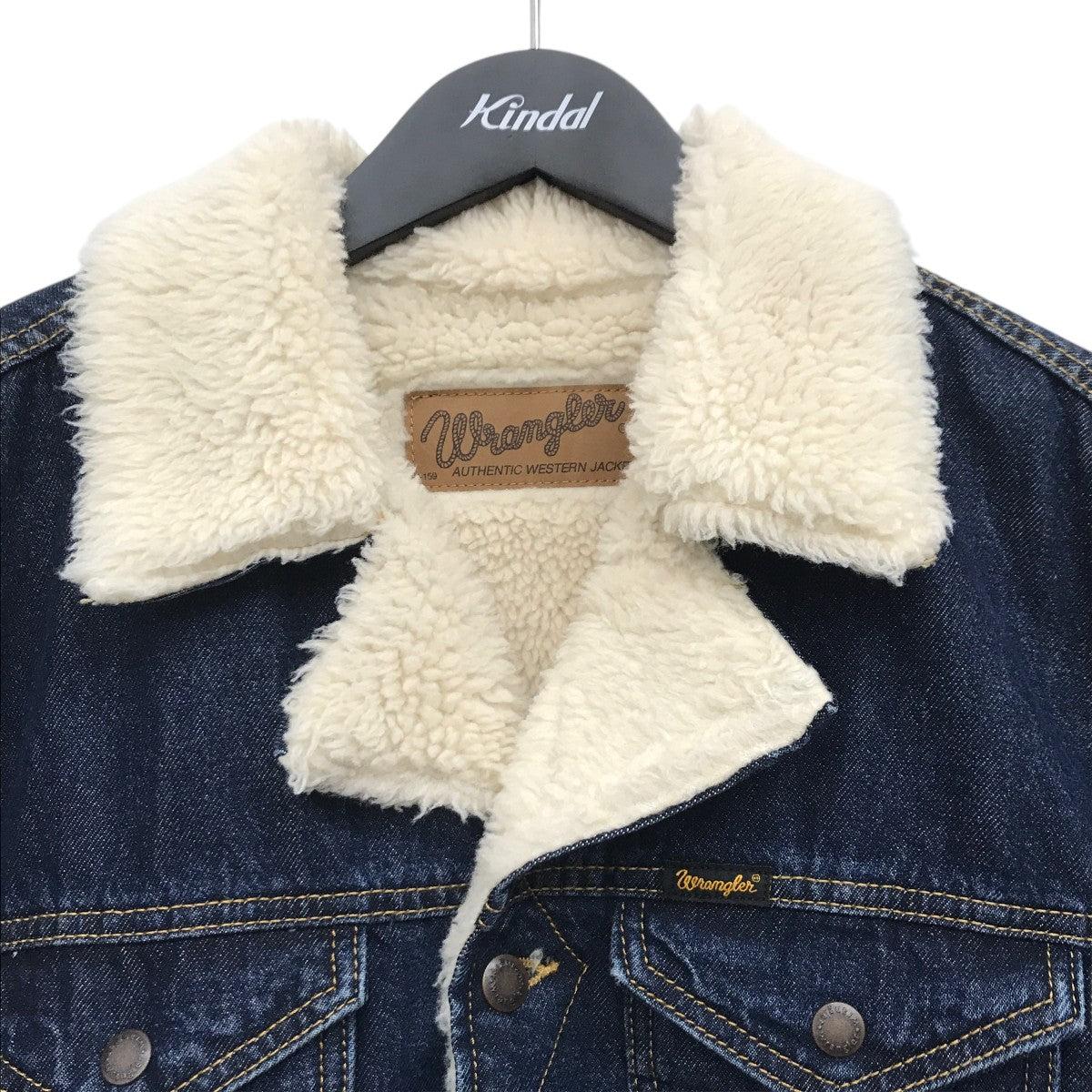 WESTERN BOA LINED DENIM JACKETデニムジャケット112318516