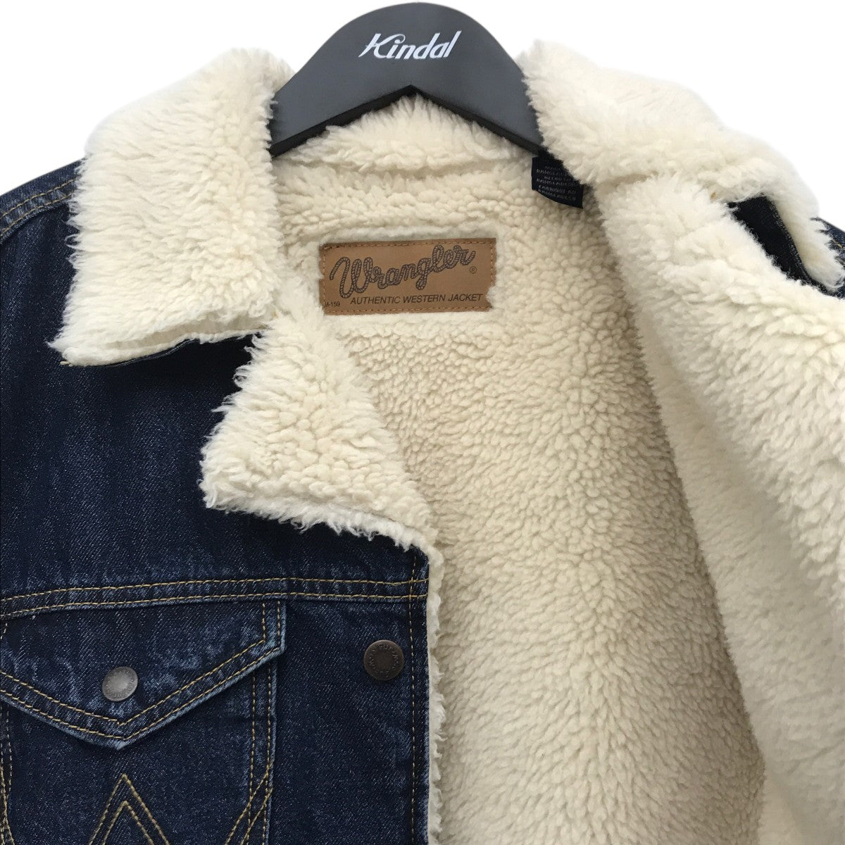 WESTERN BOA LINED DENIM JACKETデニムジャケット112318516
