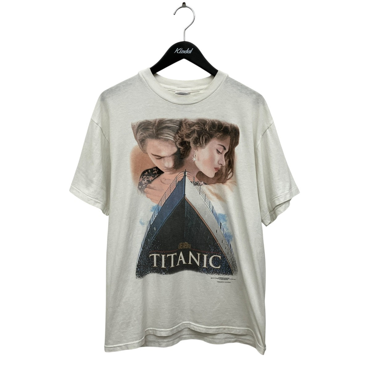 タイタニック  シングルステッチ Hanes 2枚タグTシャツ