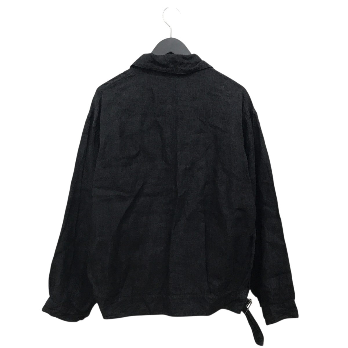 COMOLI(コモリ) 24SSリネン ベルテッドシャツジャケットZ01-01010 Z01