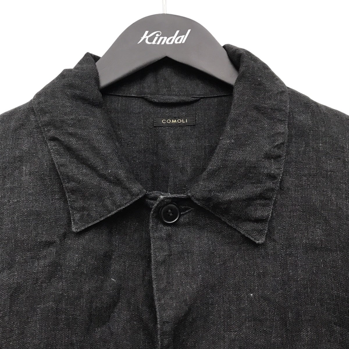 COMOLI(コモリ) 24SSリネン ベルテッドシャツジャケットZ01-01010 Z01 COMOLI(コモリ) 24SSリネン ベルテッドシャツジャケットZ01-01010 Z01