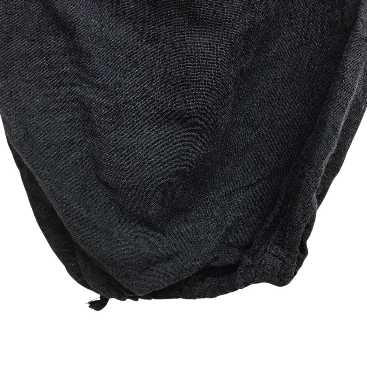 COMOLI(コモリ) 25SSフェードブラック ニータックパンツB01-03018 B01