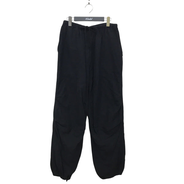 コモリ　comoli フェードブラック ニータックパンツ　25ss サイズ2 COMOLI(コモリ) 25SSフェードブラック ニータックパンツB01-03018 B01