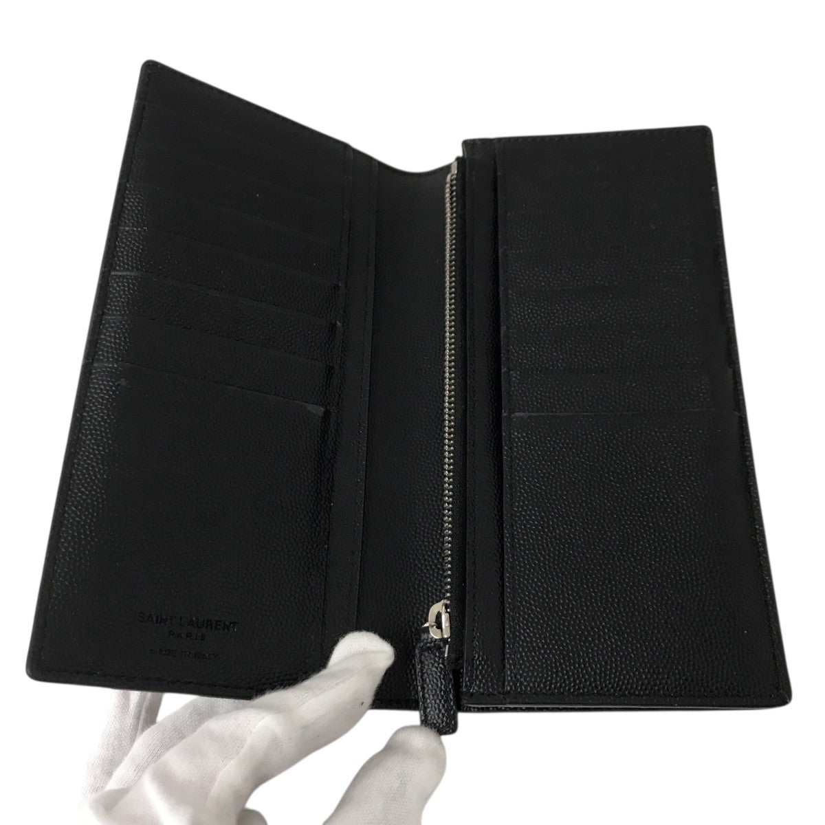 Saint Laurent Paris 長財布PLB396308.0917 古着・中古-4枚目のアイテム画像