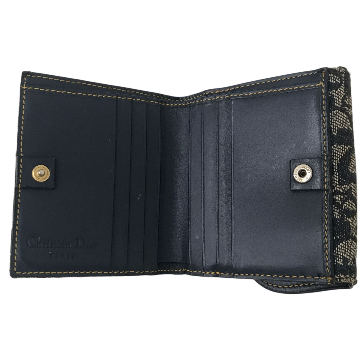 Christian Dior(クリスチャンディオール) トロッター サドル3つ折り