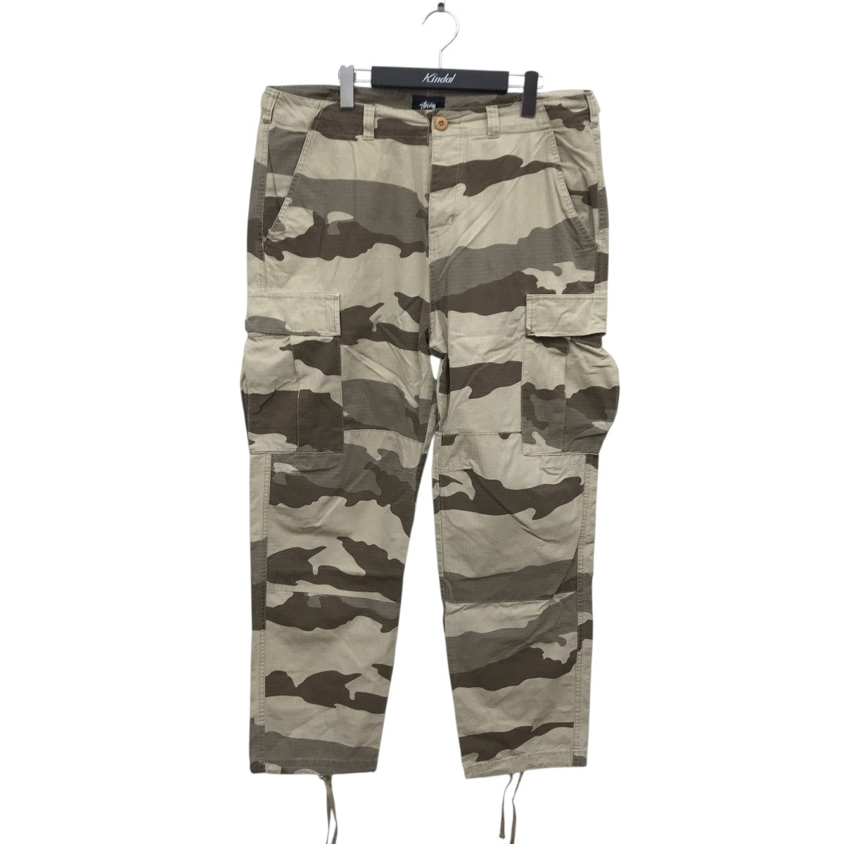 stussy デザートカモ リップストップカーゴパンツ 古着・中古-1枚目のアイテム画像