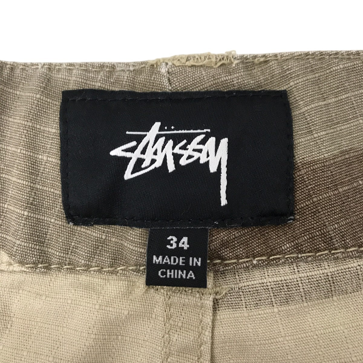 stussy デザートカモ リップストップカーゴパンツ 古着・中古-4枚目のアイテム画像