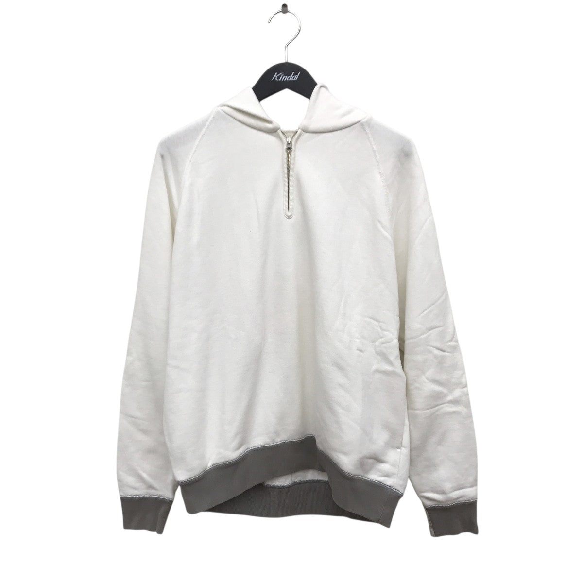 Graphpaper HALF ZIP SWEAT HOODYパーカーGU201-70171B 古着・中古-1枚目のアイテム画像